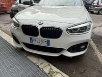 Usata BMW 118 M Sport 136 CV (100 kW) 2017 Bianco Utilitaria