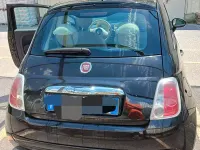 Usata Fiat 500 Lounge 69 CV (50 kW) 2009 Nero Cabrio