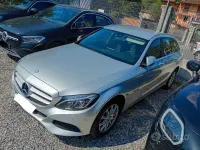 Usata Mercedes C200 Business 136 CV (100 kW) 2016 Grigio Station wagon