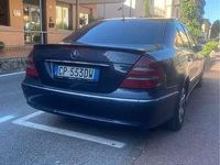 Usata Mercedes E270 Avantgarde 177 CV (130 kW) 2004 Blu/azzurro Berlina