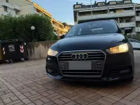 Usata Audi A1 95 CV (69 kW) 2016 Nero Utilitaria