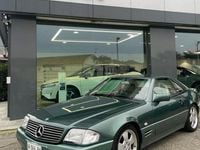 Usata Mercedes SL320 231 CV (169 kW) 1993 Verde Cabrio
