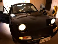 Usata Mazda MX5 116 CV (85 kW) 1992 Nero Cabrio