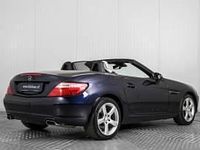 Usata Mercedes SLK250 204 CV (150 kW) 2012 Blu Cabrio