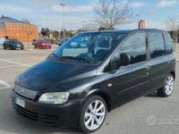 Käytetty Fiat Multipla 103 HP (75 kW) 2008 Musta Tila-auto