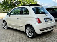 Begagnad Fiat 500 Lounge 75 HK (55 kW) 2009 Vit Cab