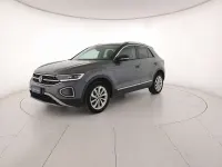 Usata VW T-Roc Style 110 CV (80 kW) 2022 Indium grey metallizzato/nero SUV