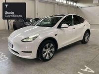 Usata Tesla Model Y Long Range AWD 258 kW (351 CV) 2021 Pearl white multicoat SUV