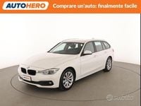 Usata BMW 318 Advantage 150 CV (110 kW) 2017 Bianco Station wagon