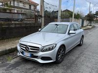Usata Mercedes C200 Exclusive 135 CV (99 kW) 2015 Grigio Station wagon