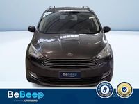 Usata Ford C-MAX Titanium S 125 CV (91 kW) 2017 Blu Monovolume