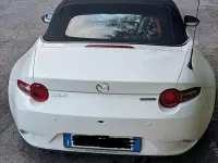 Usata Mazda MX5 Exclusive-Line 132 CV (97 kW) 2023 Bianco Cabrio