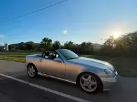 Usata Mercedes SLK230 197 CV (144 kW) 2000 Grigio Cabrio