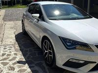 Usata Seat Leon FR 150 CV (110 kW) 2018 Bianco Berlina