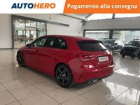 Usata Mercedes A200 Premium 150 CV (110 kW) 2019 Rosso Berlina