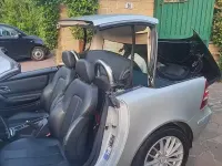 Usata Mercedes SLK200 192 CV (141 kW) 2001 Grigio Cabrio