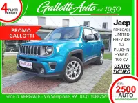 Usata Jeep Renegade Limited 190 CV (139 kW) 2021 Turchese SUV