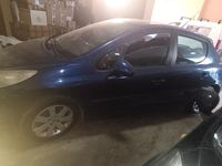 Usata Peugeot 207 90 CV (66 kW) 2007 Blu Utilitaria