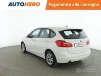 Usata BMW 218 Active Tourer Advantage 136 CV (100 kW) 2016 Bianco Monovolume