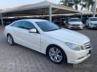 Usata Mercedes E220 Avantgarde 170 CV (125 kW) 2010 Bianco Coupé