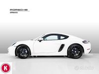 Usata Porsche 718 Cayman 300 CV (220 kW) 2019 Bianco Coupé