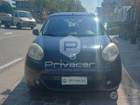 Usata Nissan Micra Acenta 80 CV (58 kW) 2012 Nero Utilitaria