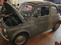 Usata Fiat 500 18 CV (13 kW) 1965 Grigio Utilitaria