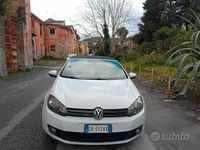 Usata VW Golf Cabriolet 140 CV (102 kW) 2013 Bianco Cabrio