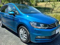 Usata VW Touran Executive 116 CV (85 kW) 2018 Blu/azzurro Monovolume