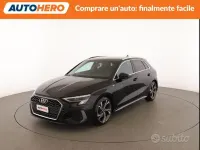 Usata Audi A3 S-Line 150 CV (110 kW) 2021 Nero Berlina