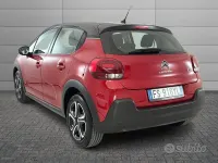 Usata Citroën C3 PureTech 83 CV (61 kW) 2019 Rosso Utilitaria