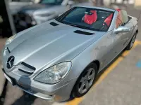Usata Mercedes SLK200 163 CV (119 kW) 2006 Grigio Cabrio