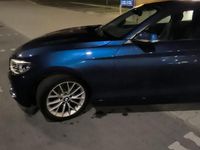 Usata BMW 118 Sport Line 150 CV (110 kW) 2015 Blu Utilitaria