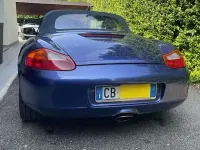 Usata Porsche Boxster 220 CV (161 kW) 2000 Blu/azzurro Cabrio