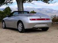 Usata Alfa Romeo Spider 218 CV (160 kW) 2002 Argento Cabrio