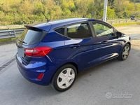 Usata Ford Fiesta 85 CV (62 kW) 2018 Blu Utilitaria