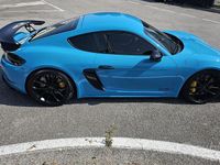 Usata Porsche 718 Cayman GT4 420 CV (308 kW) 2019 Blu/azzurro Coupé