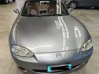 Usata Mazda MX5 110 CV (80 kW) 2002 Grigio Cabrio