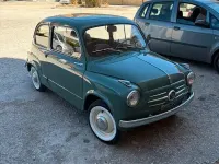 Usata Fiat 600 1950 Verde Utilitaria