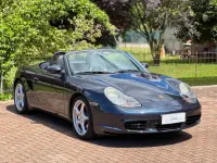 Usata Porsche 986 Boxster 260 CV (191 kW) 2004 Blu/azzurro Cabrio