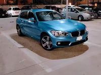 Usata BMW 114 Sport Line 2021 Blu Utilitaria
