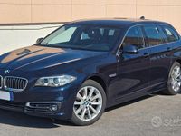 Usata BMW 525 Luxury Line 218 CV (160 kW) 2016 Blu Station wagon