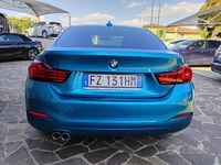 Usata BMW 420 190 CV (139 kW) 2019 Blu Coupé