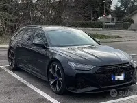 Usata Audi RS6 Ambiente 600 CV (441 kW) 2023 Nero pastello Station wagon