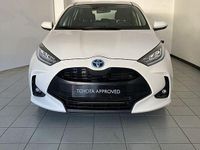 Usata Toyota Yaris Hybrid Trend 115 CV (84 kW) 2021 Bianco Berlina