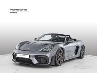 Usata Porsche 718 Spyder 500 CV (367 kW) 2024 Grigio Cabrio