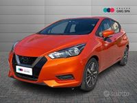 Usata Nissan Micra Acenta 71 CV (52 kW) 2018 Arancione Utilitaria
