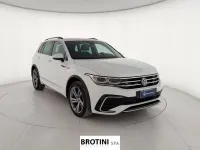 Usata VW Tiguan R-line 150 CV (110 kW) 2023 Bianco metallizzato SUV