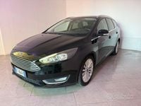 Usata Ford Focus Titanium 120 CV (88 kW) 2016 Nero Station wagon