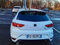 Usata Seat Leon FR 184 CV (135 kW) 2016 Bianco Berlina